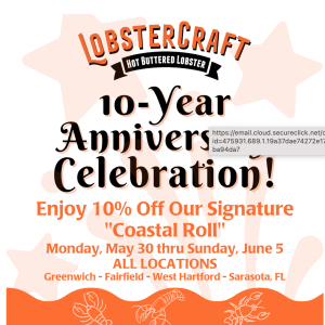 Let’s Celebrate Lobster Craft’s 10 Year Anniversary!