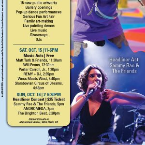 Starting Today, The Serious Fun Arts Fest in White Plains!!!!